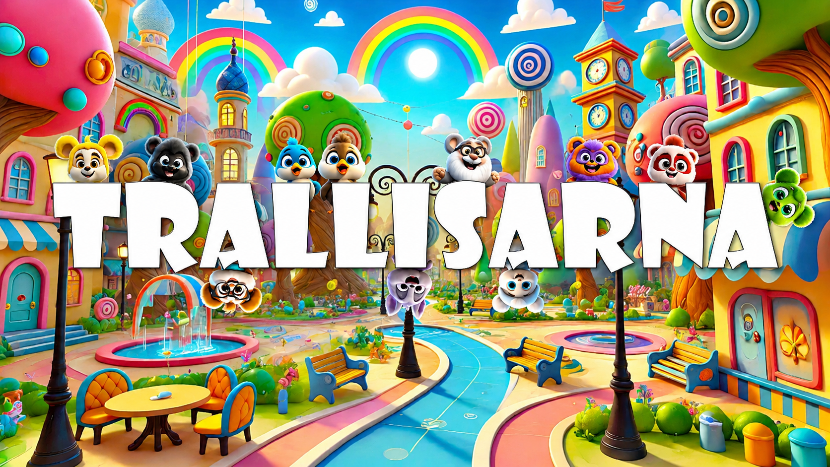 Trallisarna i en färgglad fantasivärld